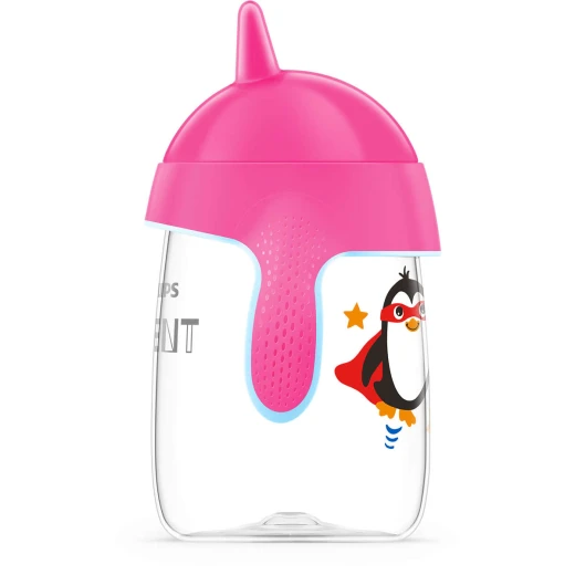 Philips Avent Spout Cup 340 ml, Pink - فيليبس افينت - Image 4