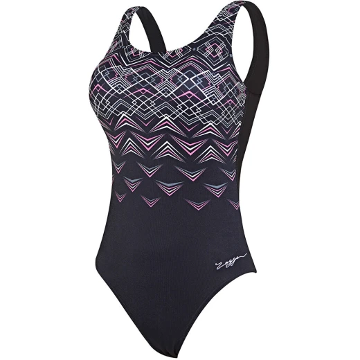 Zoggs Electric Scoopback Swimsuit Size 36"