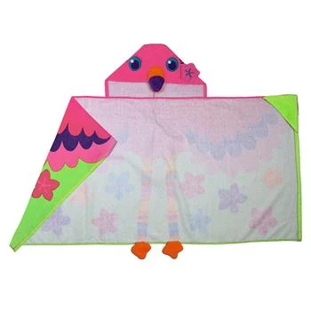 Stephen Joseph Hooded Towel Flamingo - ستيفن جوزيف - Image 2