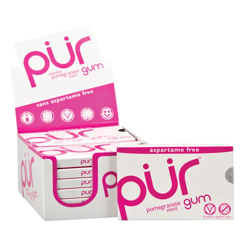 Pür Pmoegranate Mint Gum 9PC - Pur