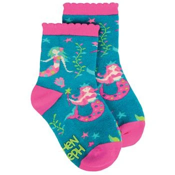 Stephen Joseph All Over Print Socks Mermaid Large Stephen Joseph All Over Print Socks Mermaid Large
