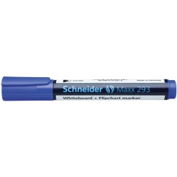 Schneider Maxx 293 Whiteboard and Flipchart marker - Blue