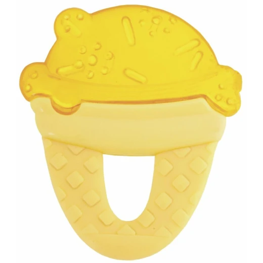 Chicco Fresh Relax Ice Cream Teether, Orange Chicco Fresh Relax Ice Cream Teether, Orange
