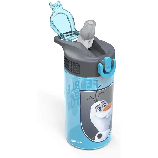 Zak Designs Frozen 2 Olaf 16 oz. Water Bottle With Straw - Zak Designs - Image 2