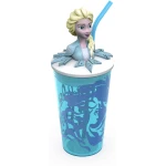Zak Designs Elsa 2 Anna 15oz Plastic Funtastic Tumbler with Straw - زاك ديزاينز