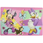 Zak Designs Kid's Placemat, Plastic, Minnie Mouse, 17.6" by 11.8" - زاك ديزاينز