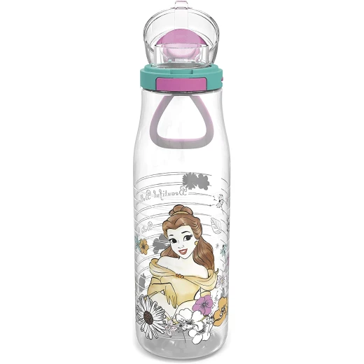 Zak Designs Disney Princess 25 oz Plastic Tritan Kiona Water Bottle Zak Designs Disney Princess 25 oz Plastic Tritan Kiona Water Bottle
