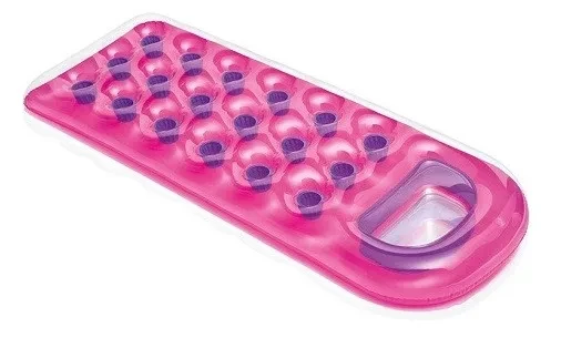 Intex 18-Pocket Suntanner Lounge Air Bed - Pink Intex 18-Pocket Suntanner Lounge Air Bed - Pink