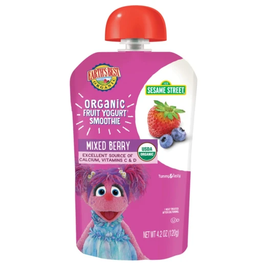 Earth's Best Organic Yogurt Smoothie Mix Berry 120g Earth's Best Organic Yogurt Smoothie Mix Berry 120g