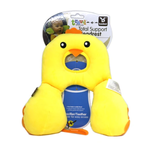 Banbet Travel Friends Headrest 0-12 m, Yellow Banbet Travel Friends Headrest 0-12 m, Yellow
