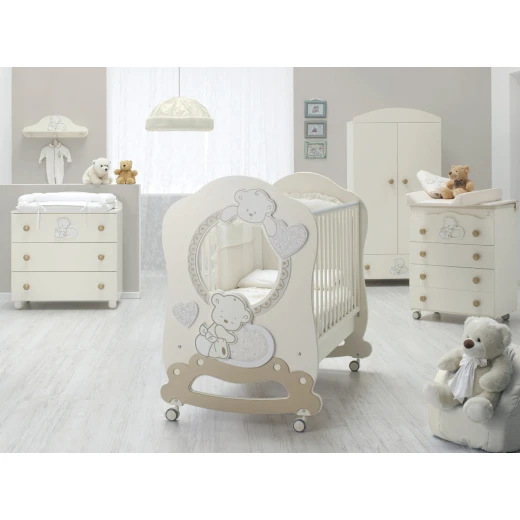 Italbaby Love Ivory Porthole Bed - إيتال بيبي - Image 2