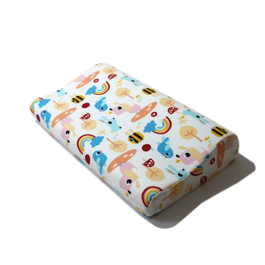 Memory Foam Contour Pillow For Baby Cartoon Printed Orthopedic Pillow, Multi Color Memory Foam Contour Pillow For Baby Cartoon Printed Orthopedic Pillow, Multi Color