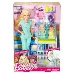 Barbie Careers Baby Doctor Doll & Playset - باربي