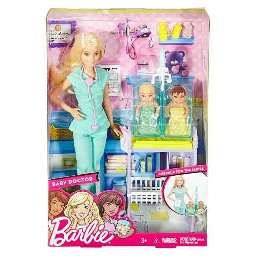 Barbie Careers Baby Doctor Doll & Playset Barbie Careers Baby Doctor Doll & Playset