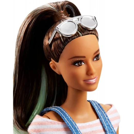 Barbie Fashionistas Overall Awesome Original Doll - باربي - Image 4