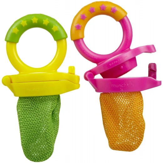 Munchkin Fresh Food Feeder - 2 pack, Orange&أخضر - منشكن - Image 3