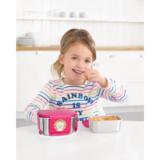 Skip Hop Zoo Stainless Steel Lunch Kit- Llama - Skip Hop - Image 3