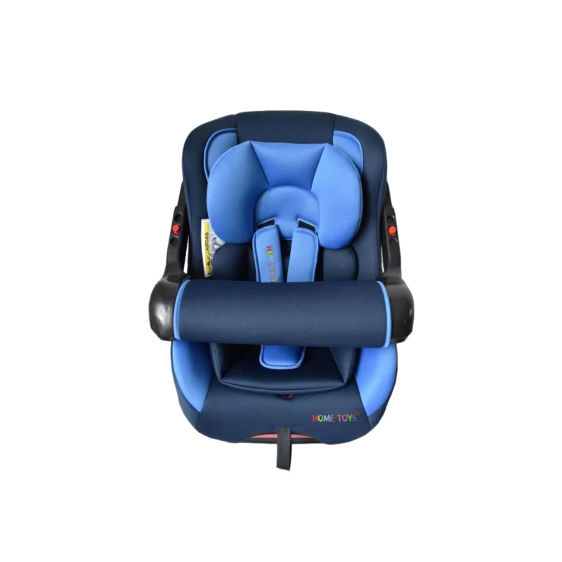 Home Toy's Baby Car seat with Adjustable Armrest, Blue - هوم تويز