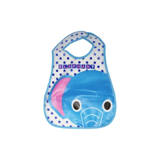 Plastic Baby Bib Waterproof, Elephant Plastic Baby Bib Waterproof, Elephant