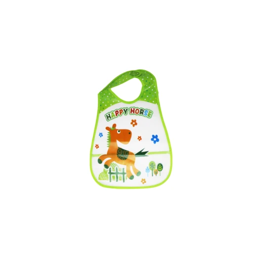 Plastic Baby Bib Waterproof, Happy Horse Plastic Baby Bib Waterproof, Happy Horse
