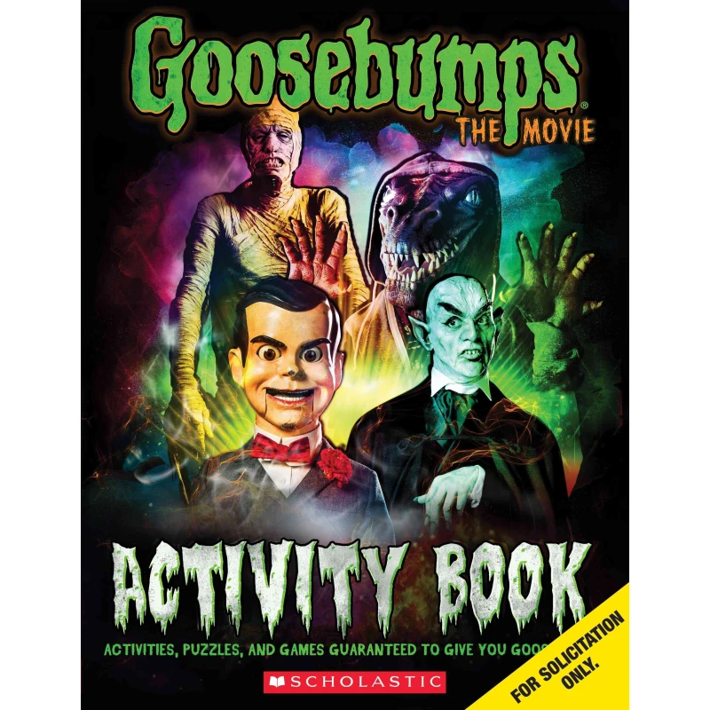 Goosebumps The Movie: Activity Book, 96 Pages - سكولاستيك