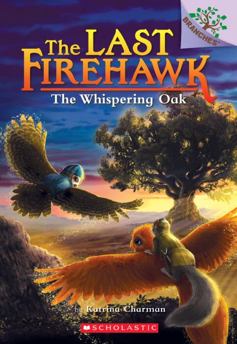 The Last Firehawk #3: The Whispering Oak, 96 Pages - سكولاستيك