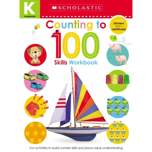 Scholastic Early Learners: Kindergarten Skills Workbook: Counting to 100, 24 pages