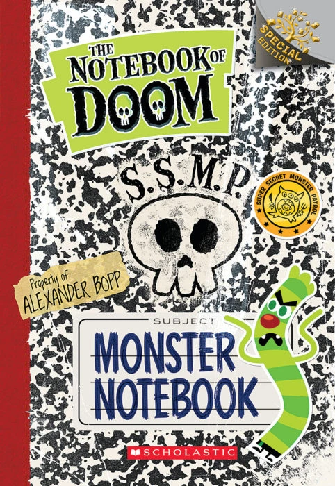 The Notebook of Doom: Monster Notebook, 144 pages - سكولاستيك