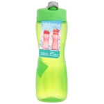 Sistema Hourglass Plastic Water Bottle, 645 ml, Green - سيستما