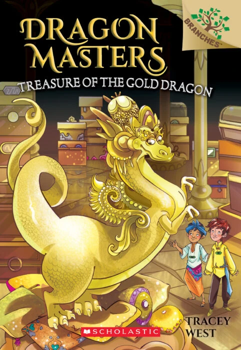 Dragon Masters #12: Treasure of the Gold Dragon, 96 pages - سكولاستيك
