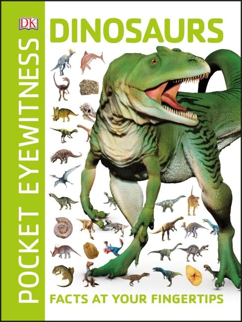 Pocket Eyewitness Dinosaurs, 160 pages - كتب دي كاي