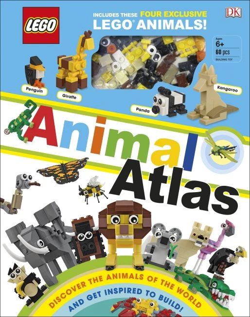 LEGO Animal Atlas, 80 pages - كتب دي كاي