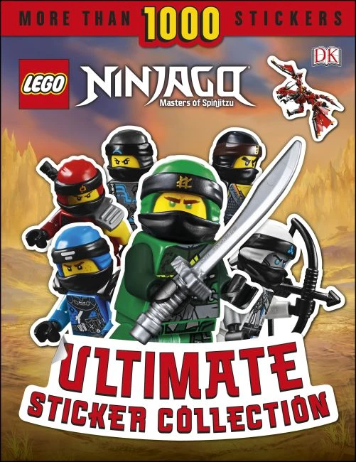 مجموعة ملصقات LEGO NINJAGO المثالية كتاب أنشطة للأطفال مع أكثر من 1000 ملصق - ليجو