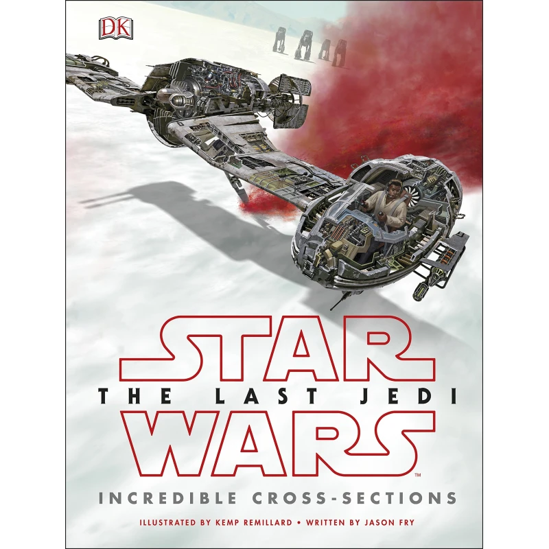 Star Wars The Last Jedi (TM) Incredible Cross Sections, 48 pages - كتب دي كاي