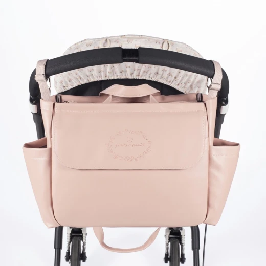 Pasito A Pasito Leather Bag, Sherwood Pink - باسيتو اه  باسيتو - Image 2