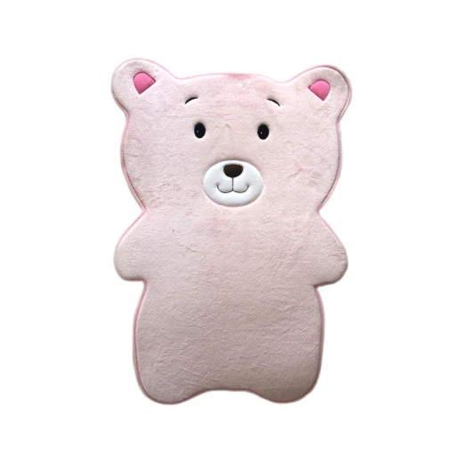 Kaison Cartoon Floor Mat, Pink Bear - Image 2