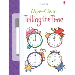 Usborne Wipe Clean Telling the Time