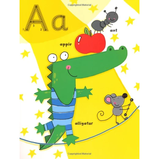 Usborne Wipe-Clean ABC Paperback - يو إس بورن - Image 4