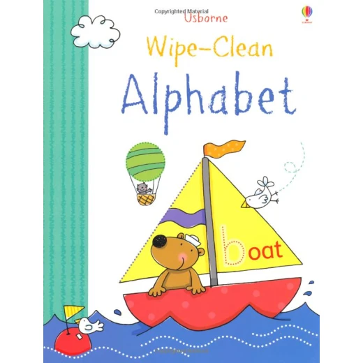 Usborne Wipe-Clean ABC Paperback - يو إس بورن - Image 3