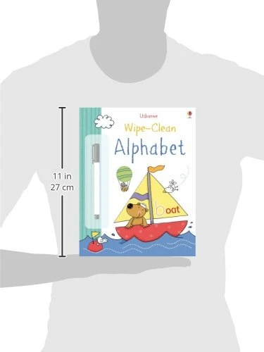Usborne Wipe-Clean ABC Paperback - يو إس بورن - Image 2