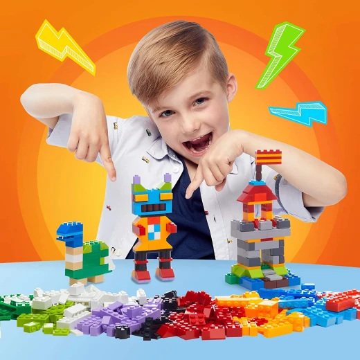 Mega Construx Large Core Tub, Multi-Colored with 790-Pieces - ميجا كونستروكس - Image 4