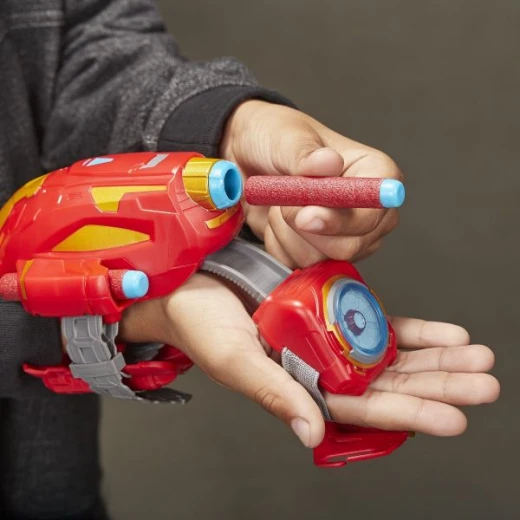 Marvel Nerf Power Moves Avengers Iron Man Repulsor Blast Gauntlet - مارفيل - Image 4