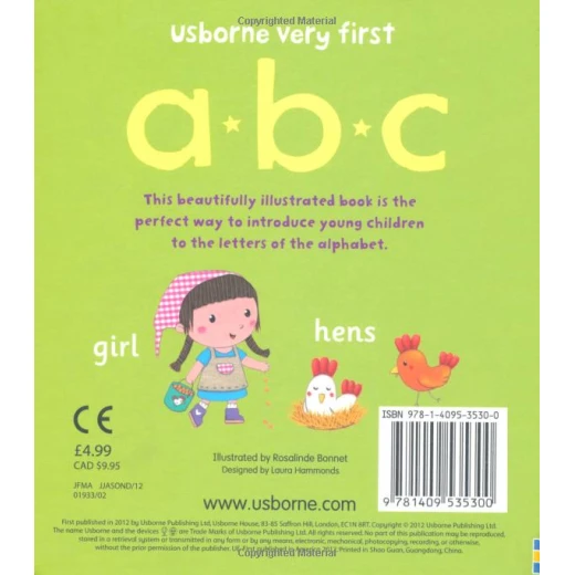 Babies Very First ABC Board Book - يو إس بورن - Image 3