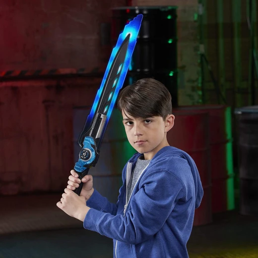 Power Rangers Beast Morphers Beast-X Electronic Saber, Sword Toy - هاسبرو - Image 4