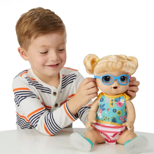 Baby Alive Step 'n Giggle Baby Blonde Hair Doll - بيبي ألايف - Image 4