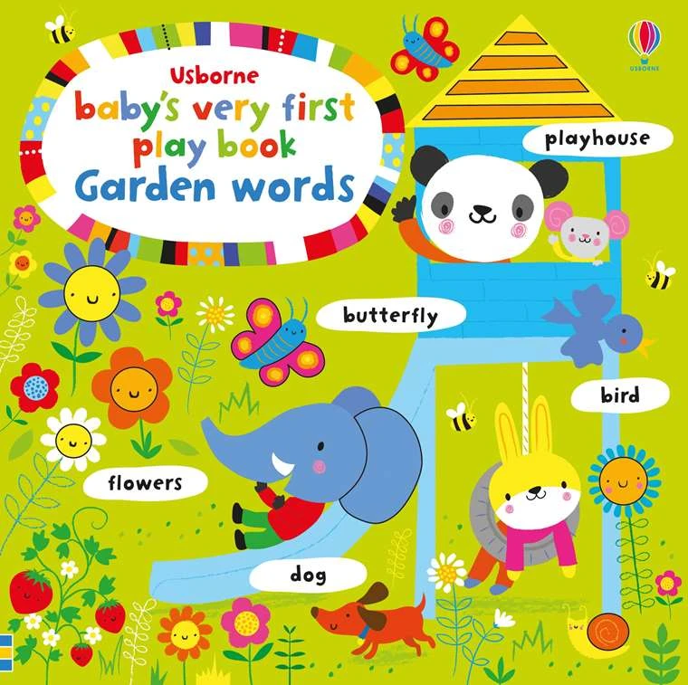 Baby's Very First Play book Garden Words, 10 pages - يو إس بورن
