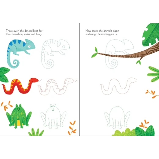 كتاب رسم و مسح الحيوانات الصغيرة من يوسبورن - يو إس بورن - Image 2