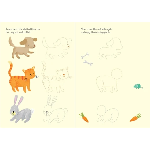 كتاب رسم و مسح الحيوانات الصغيرة من يوسبورن - يو إس بورن - Image 3