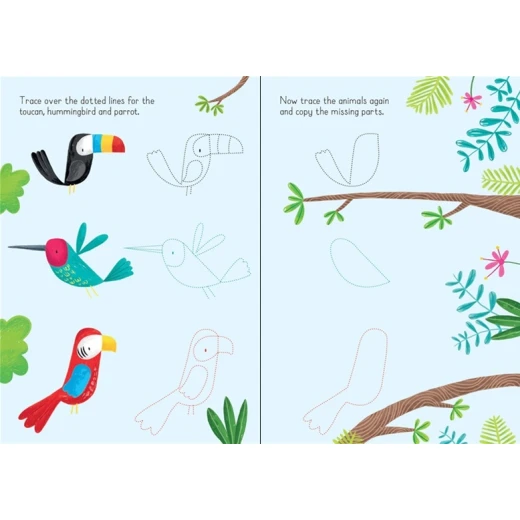 كتاب رسم و مسح الحيوانات الصغيرة من يوسبورن - يو إس بورن - Image 4