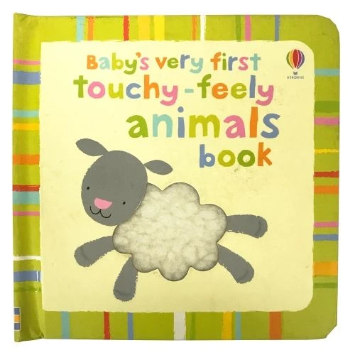 Baby's Very First Touchy-Feely Animals, 8 pages - يو إس بورن